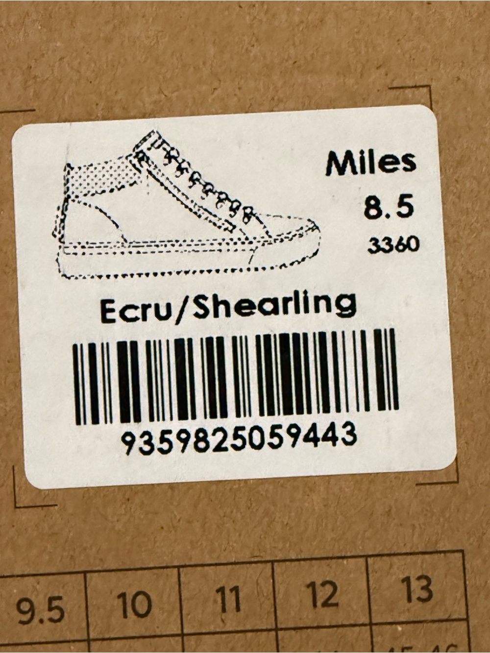 Women’s Cream Faux-Shearling High-Top Lace-Up Sneakers - Picture 7 of 9